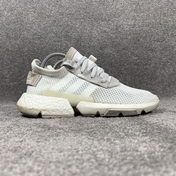 Adidas Originals POD-S3.1 System Boost B28089 Mens Sz 8 White Running Shoes Used - Picture 1 of 11